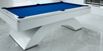 matte white lacquer finish